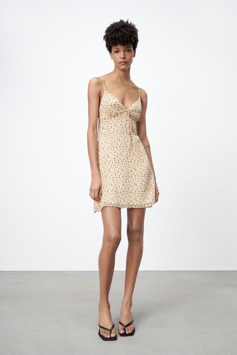 자라 플라워 미니원피스 상품이미지3