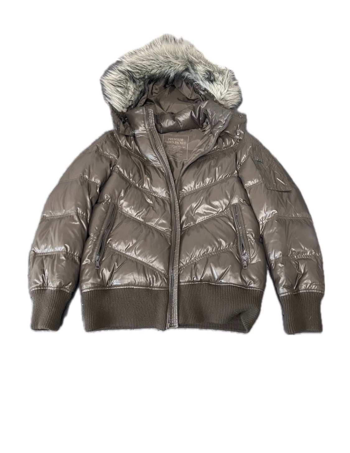 유니클로 브라운 패딩 상품이미지1