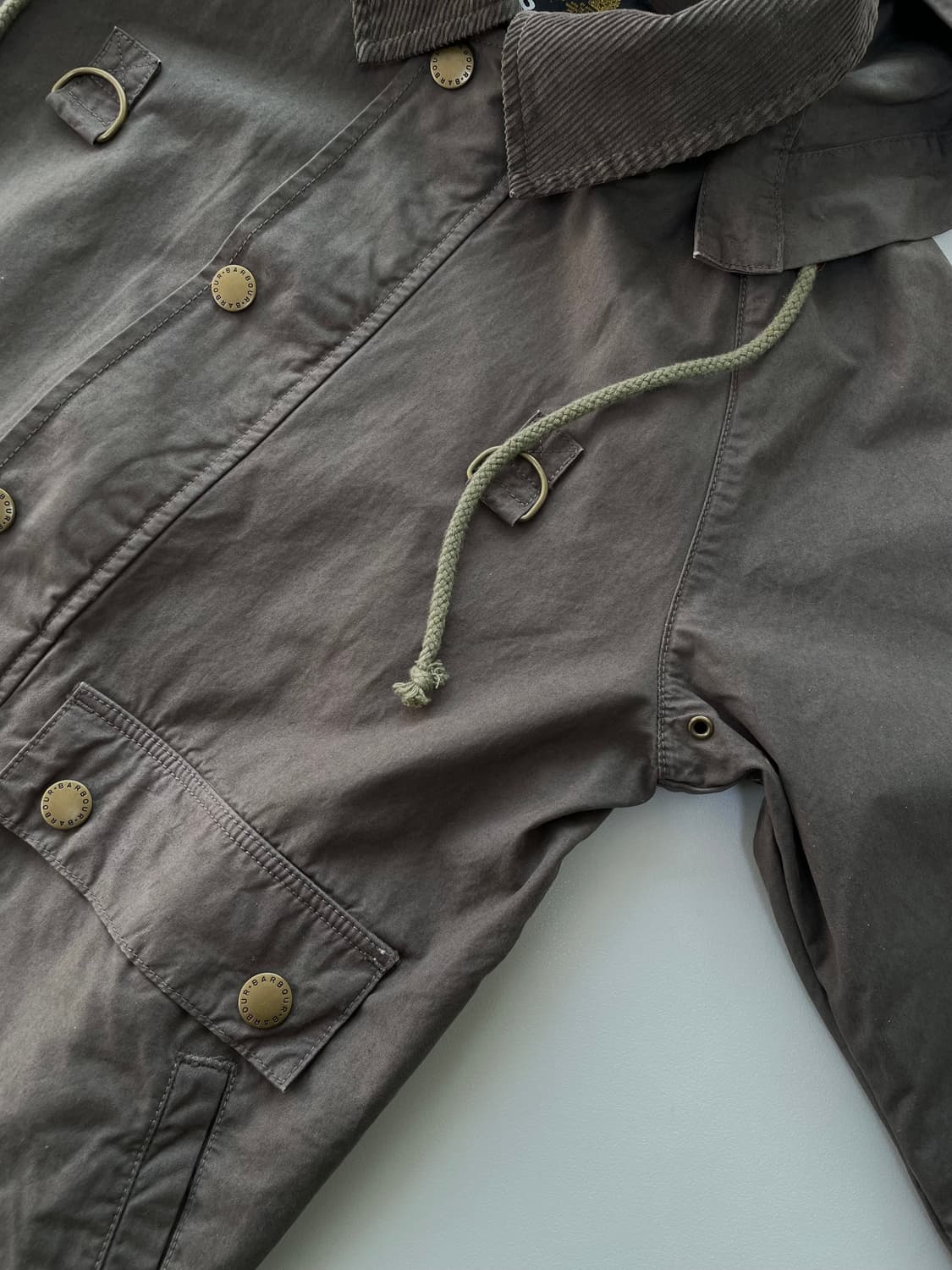 [S] BARBOUR 바버 SL 오버다이 스페이사이드 스페이 자켓 상품이미지4