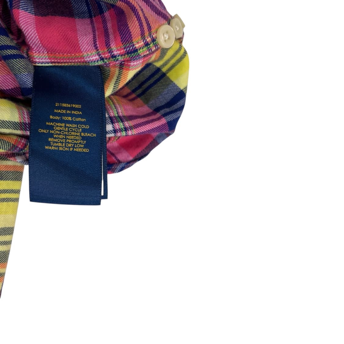 폴로 랄프로렌 여성 체크 셔츠 상품이미지4