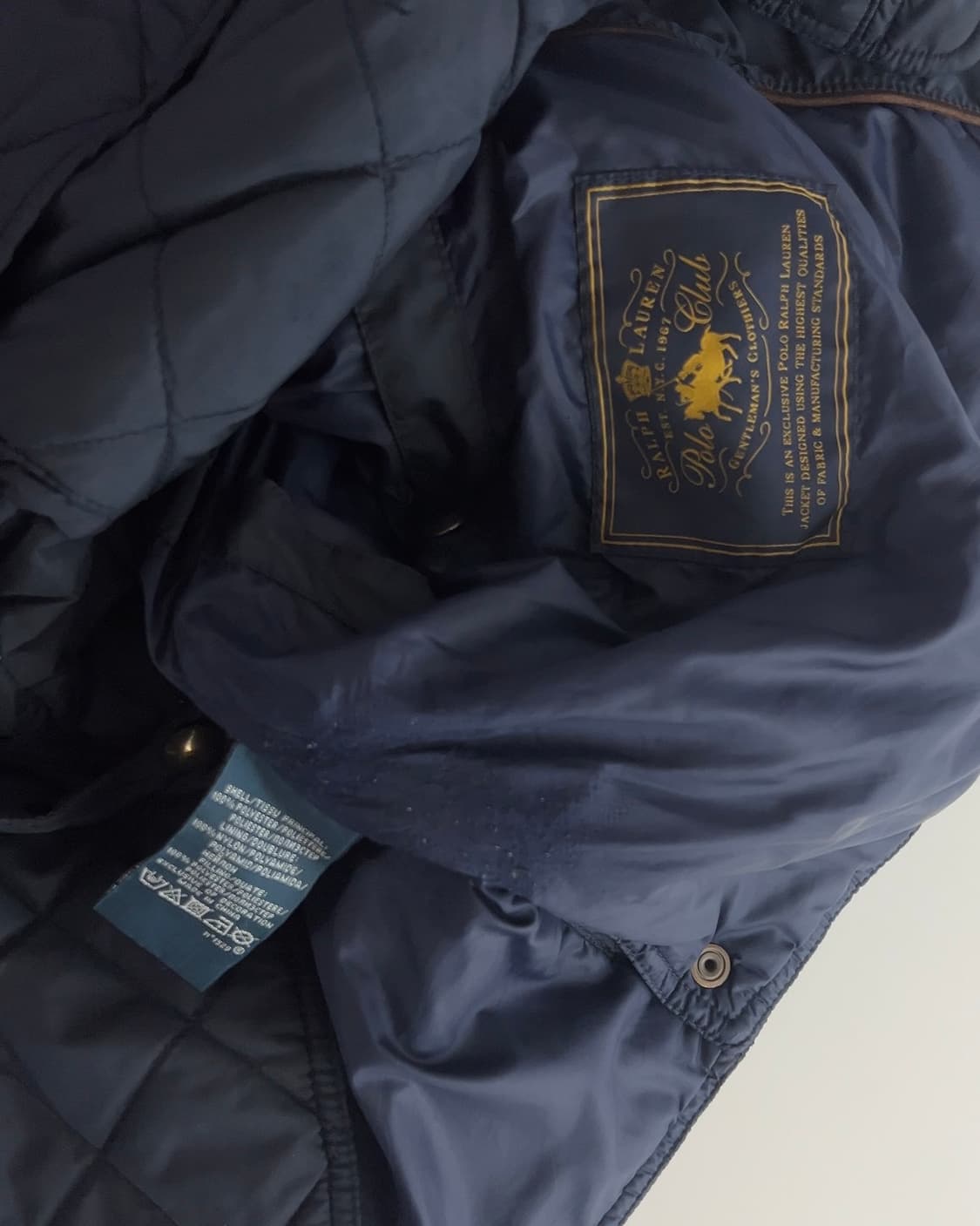 폴로 랄프로렌 캠튼 퀼팅 자켓 M 상품이미지7