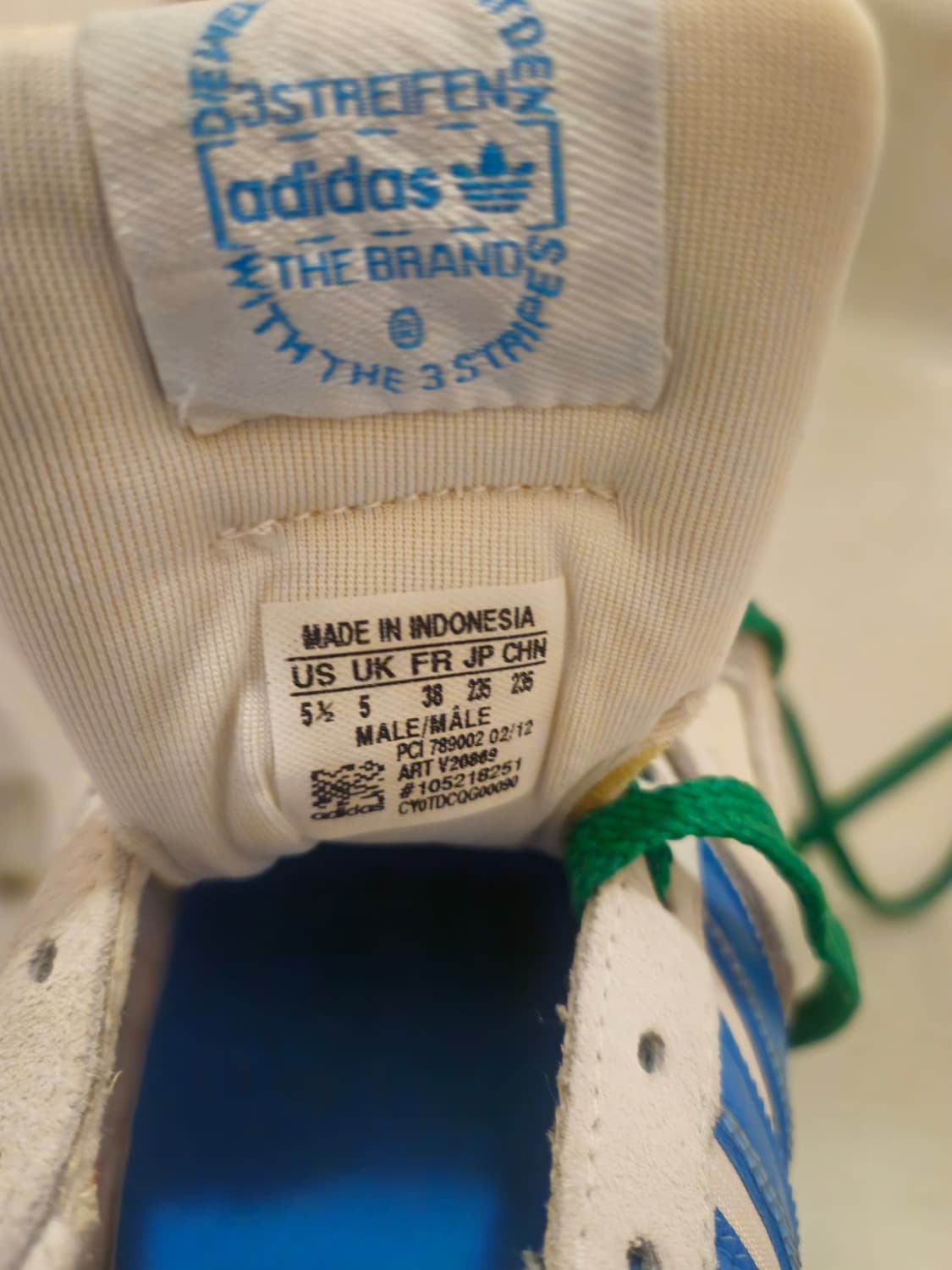 아디다스 ZX 750 운동화 235mm 상품이미지8