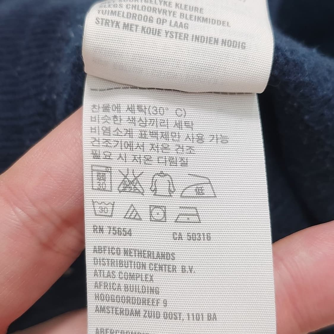 HOLLISTER 네이비 핫팬츠 XS 상품이미지7