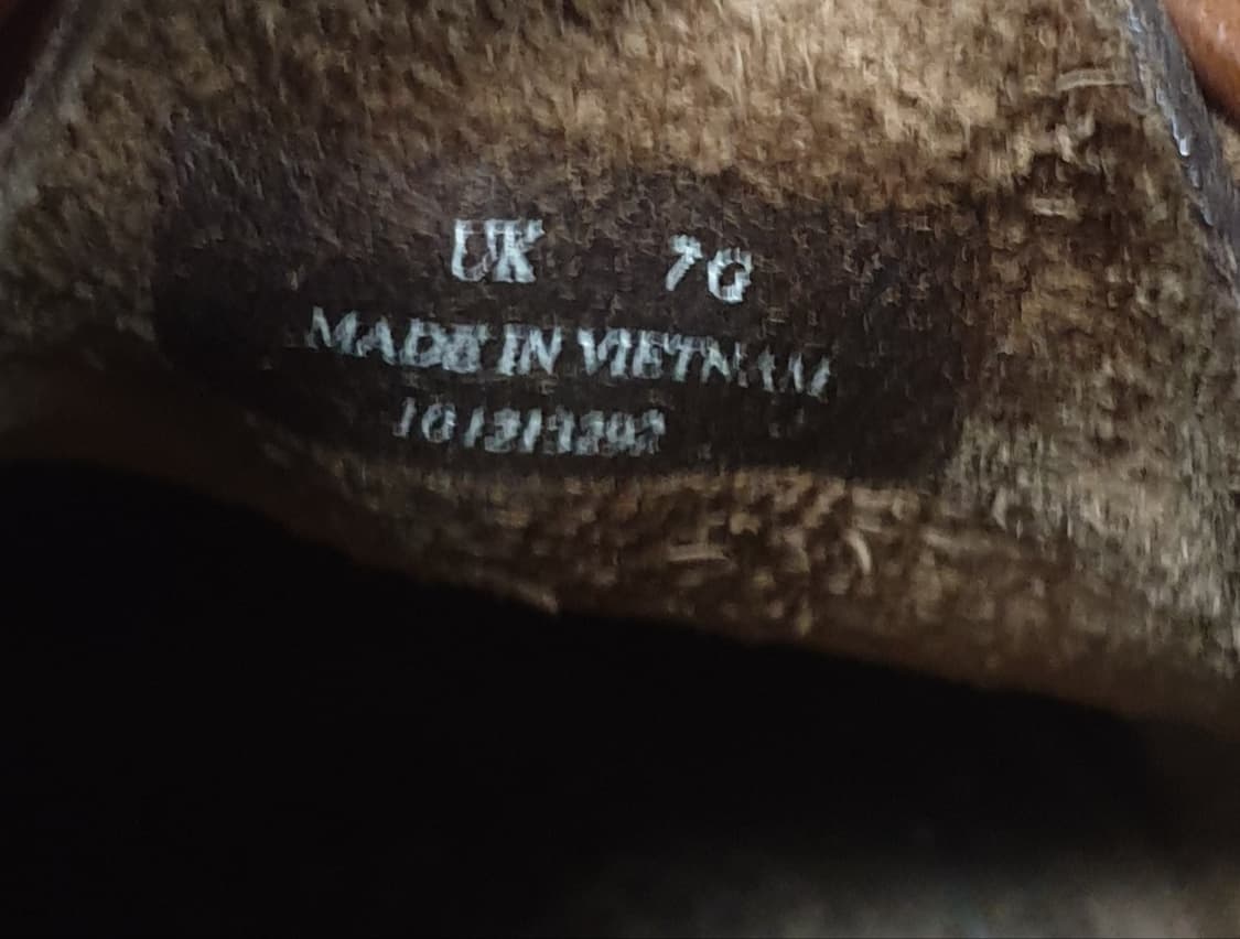 클락스 오리지널스 더비 가죽 왈라비 UK7G (260) 상품이미지7