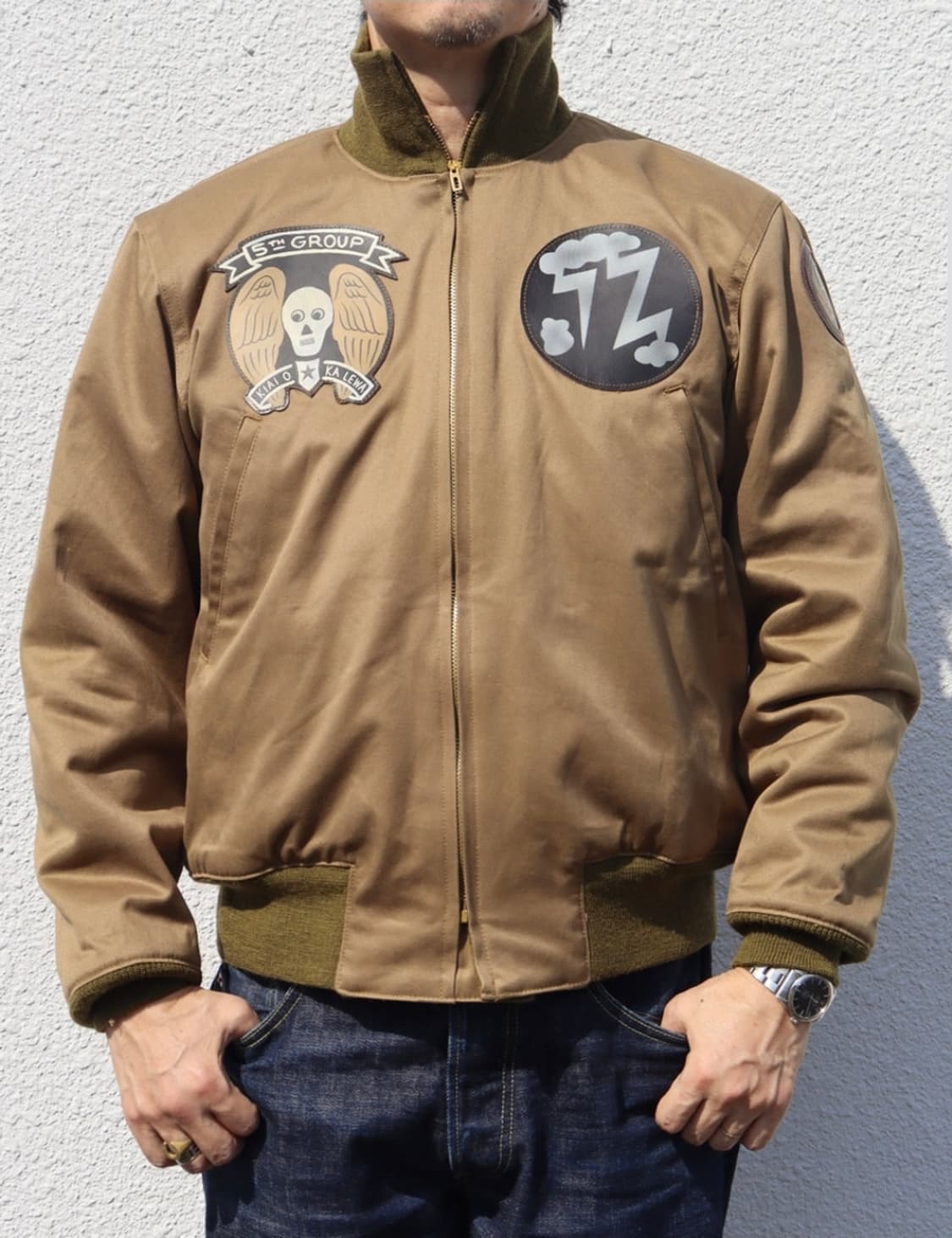 버즈릭슨 탱커 자켓 XL(42) BOMBER BARONS 상품이미지1