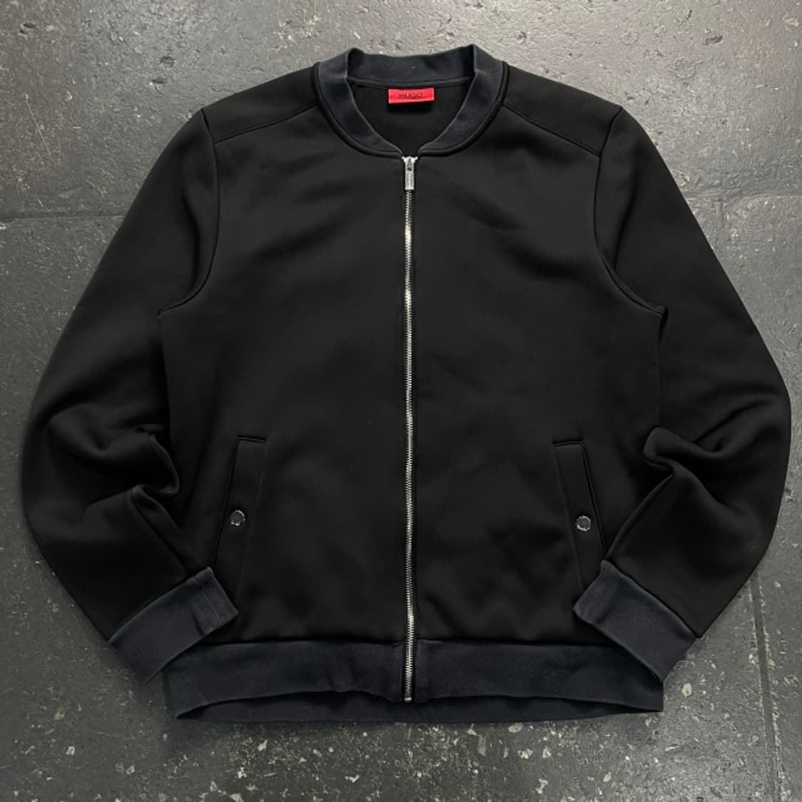 95 휴고보스 블랙 암 로고 집업  상품이미지1