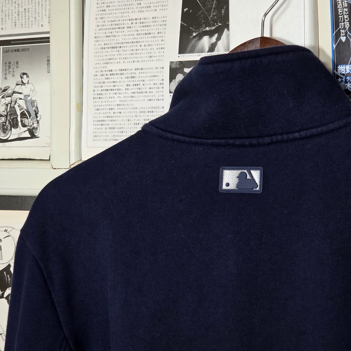 MLB LA다저스 자수로고 네이비 집업 상품이미지7