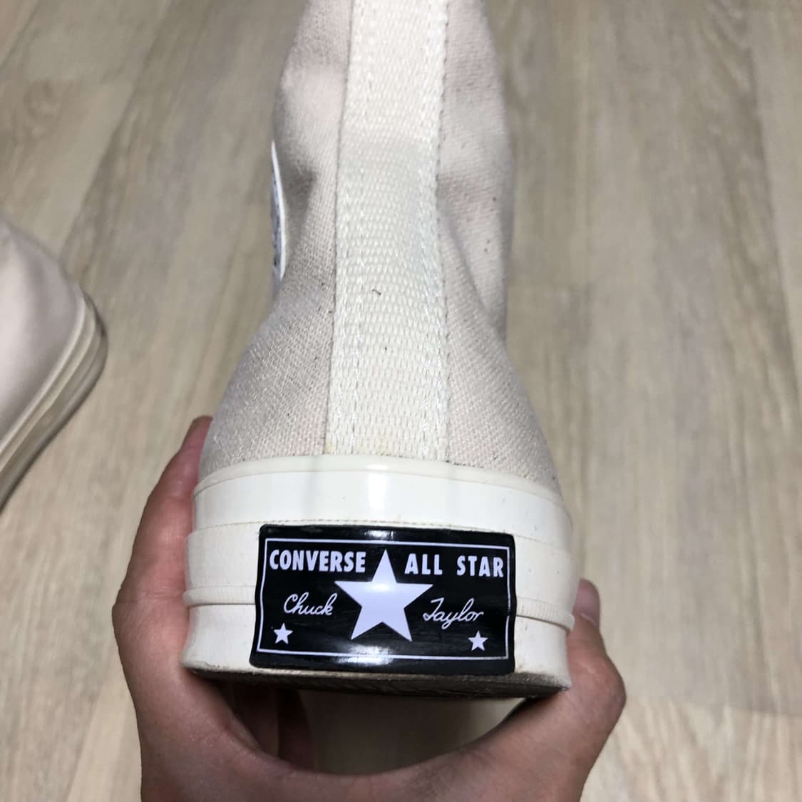 (280) 컨버스 CONVERSE 척70 하이 빈티지 캔버스 내추럴  상품이미지6