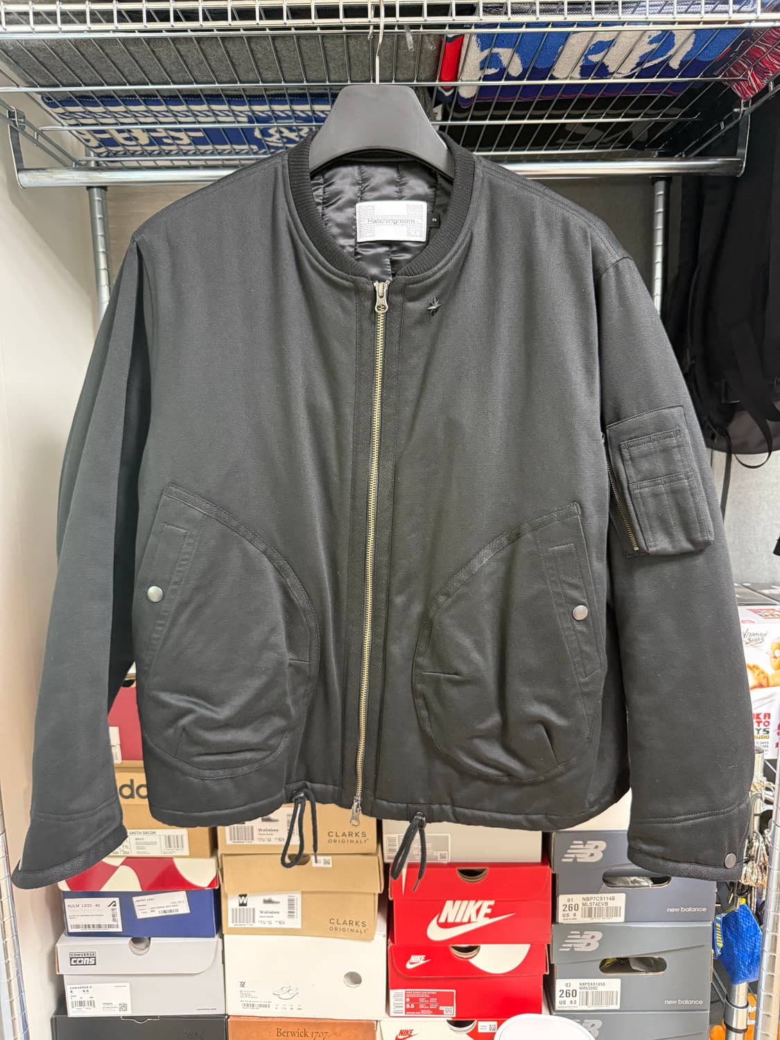 해칭룸 Boxer Ma-1 Black 2사이즈 상품이미지1