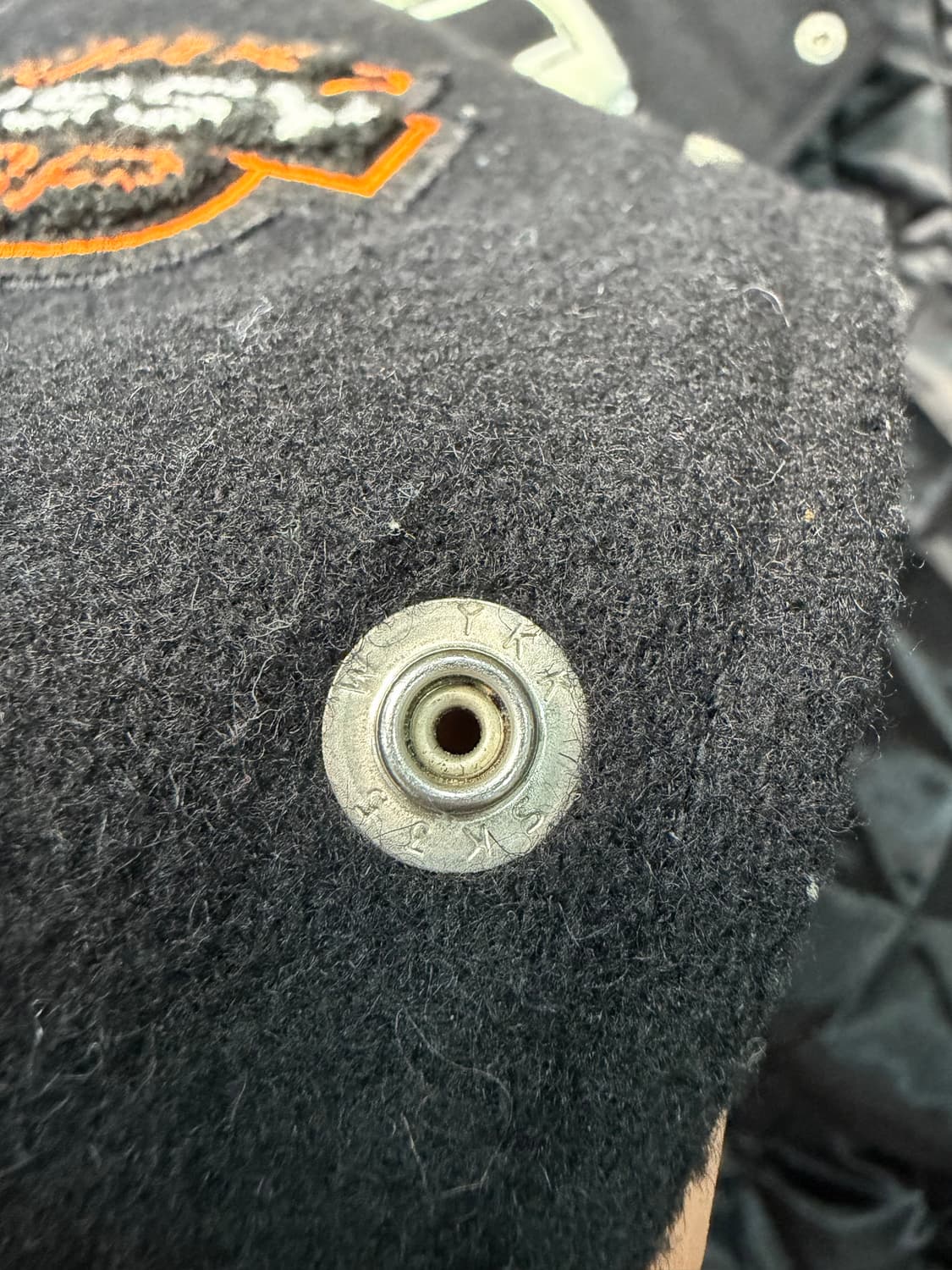 스투시x아워레가시 x데님피어스 바시티 자켓 S 상품이미지9