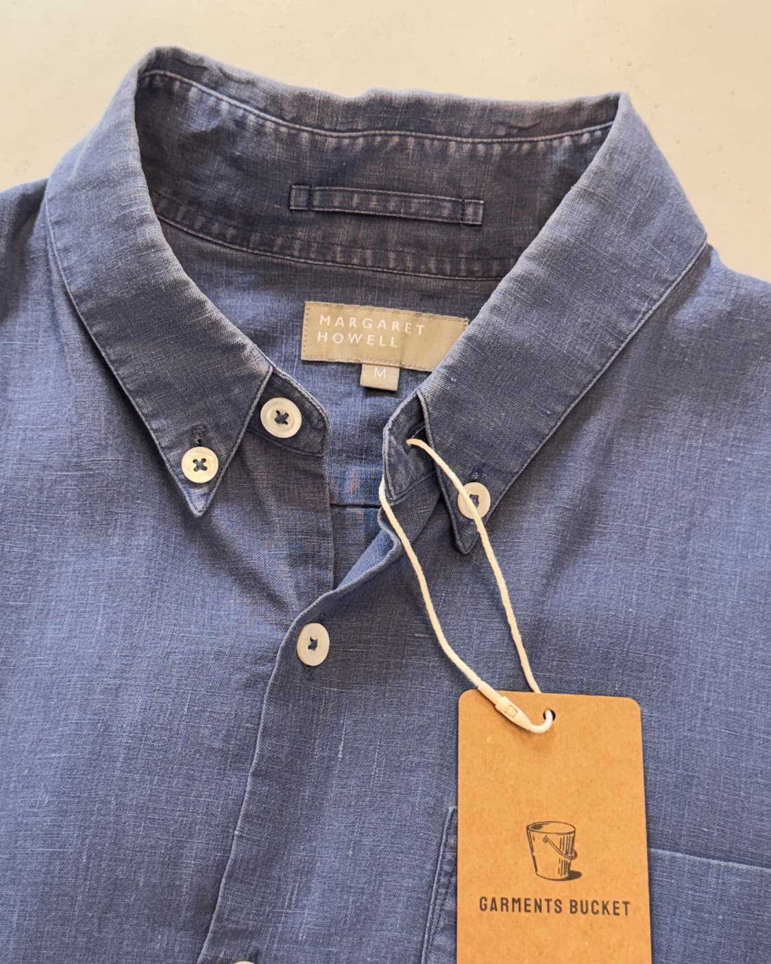 마가렛 호웰 린넨 버튼다운 셔츠 상품이미지2