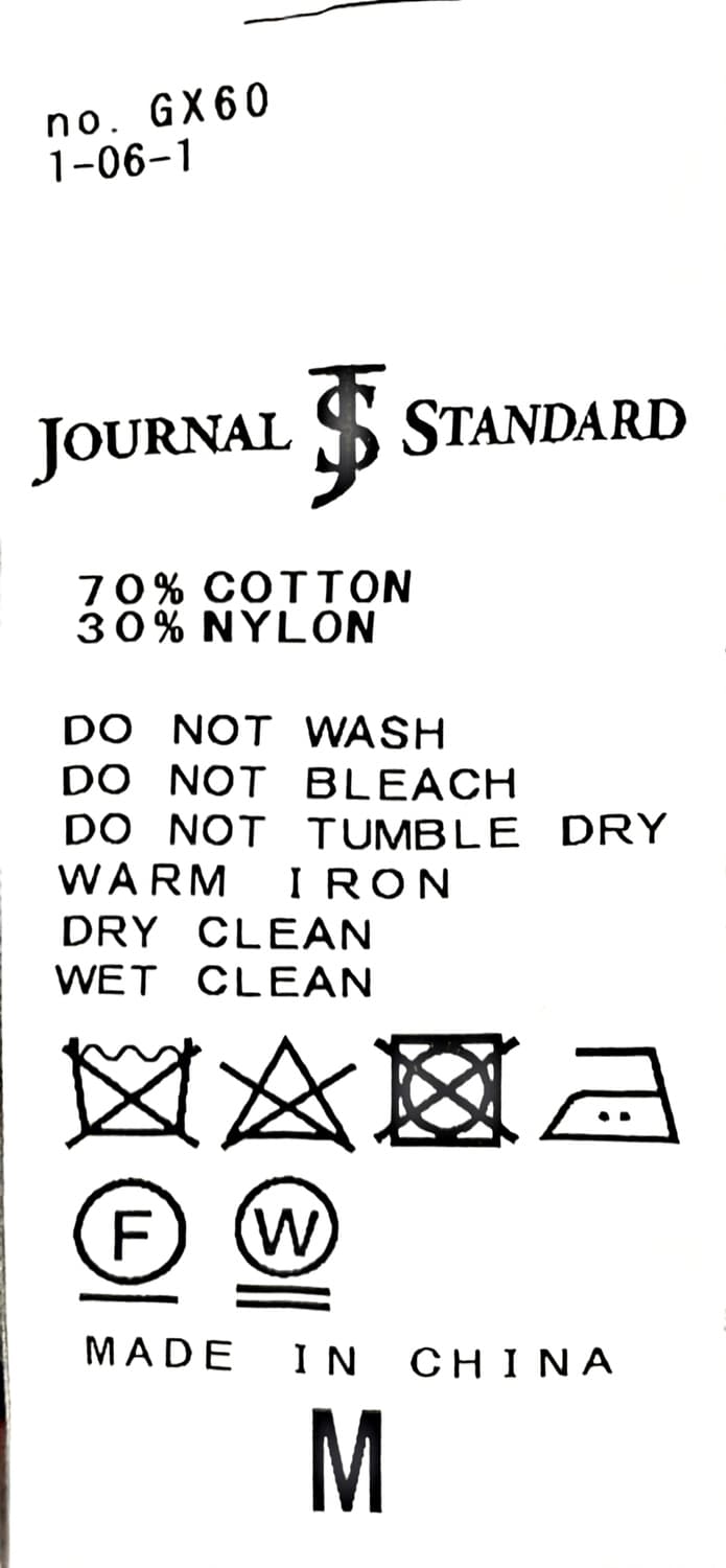 저널 스탠다드 M65 숏 모즈 가먼트 다이 자켓 상품이미지6