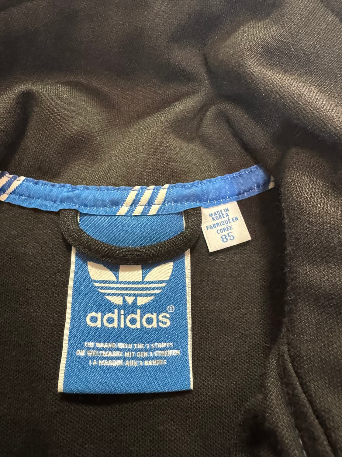 아디다스 유로파 드랙탑 블랙 져지(85사이즈) 상품이미지4