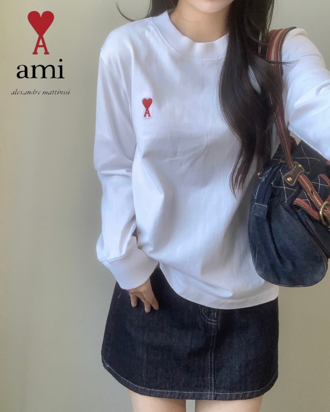 AMI 아미 맨투맨 상품이미지1