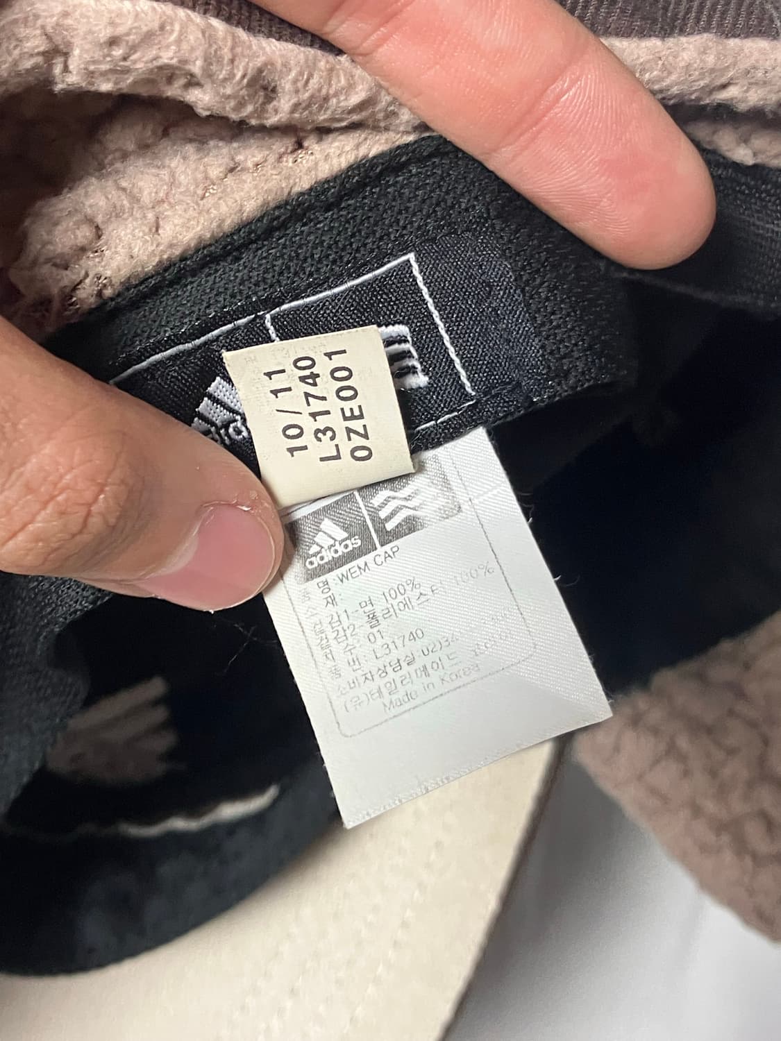 아디다스 코듀로이 브라운 트루퍼햇 군밤모자 상품이미지4