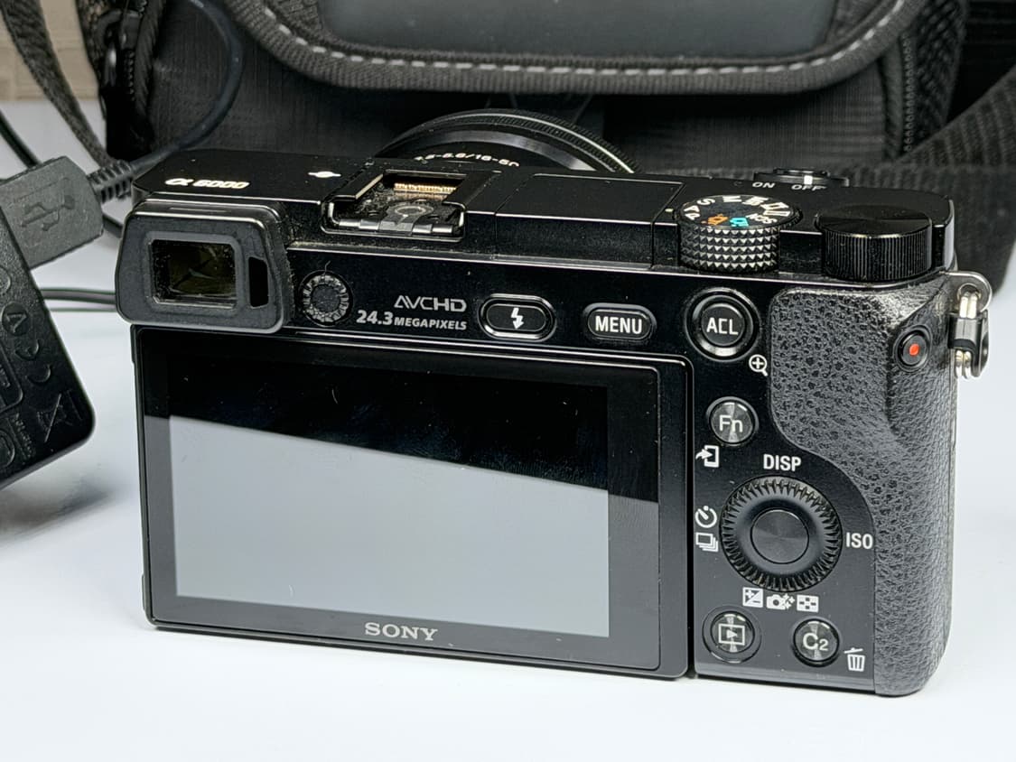 소니 A6000 블랙 미러리스 카메라 상품이미지6