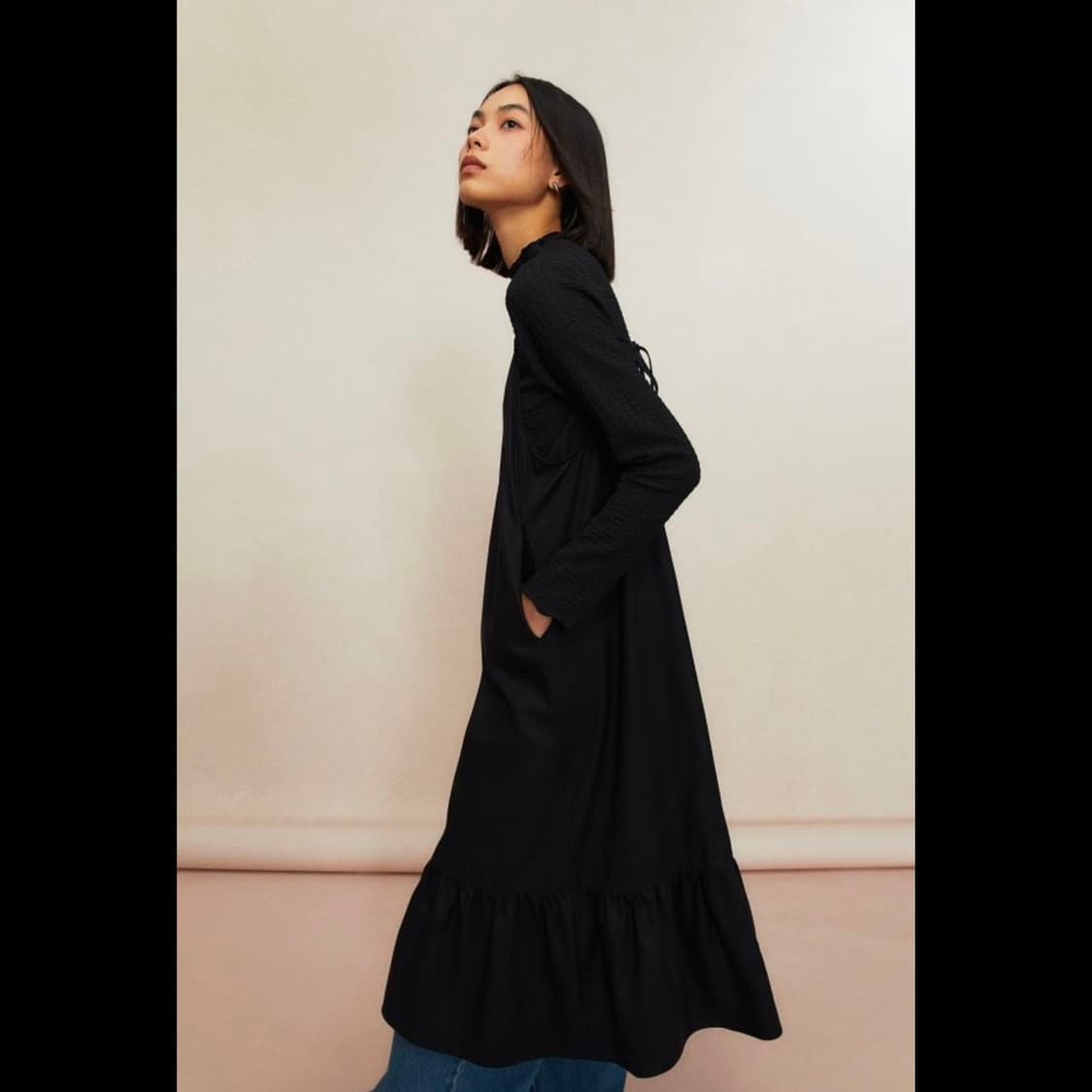 h&m 에이치앤엠 A라인 스트랩 드레스 (새상품) 상품이미지8