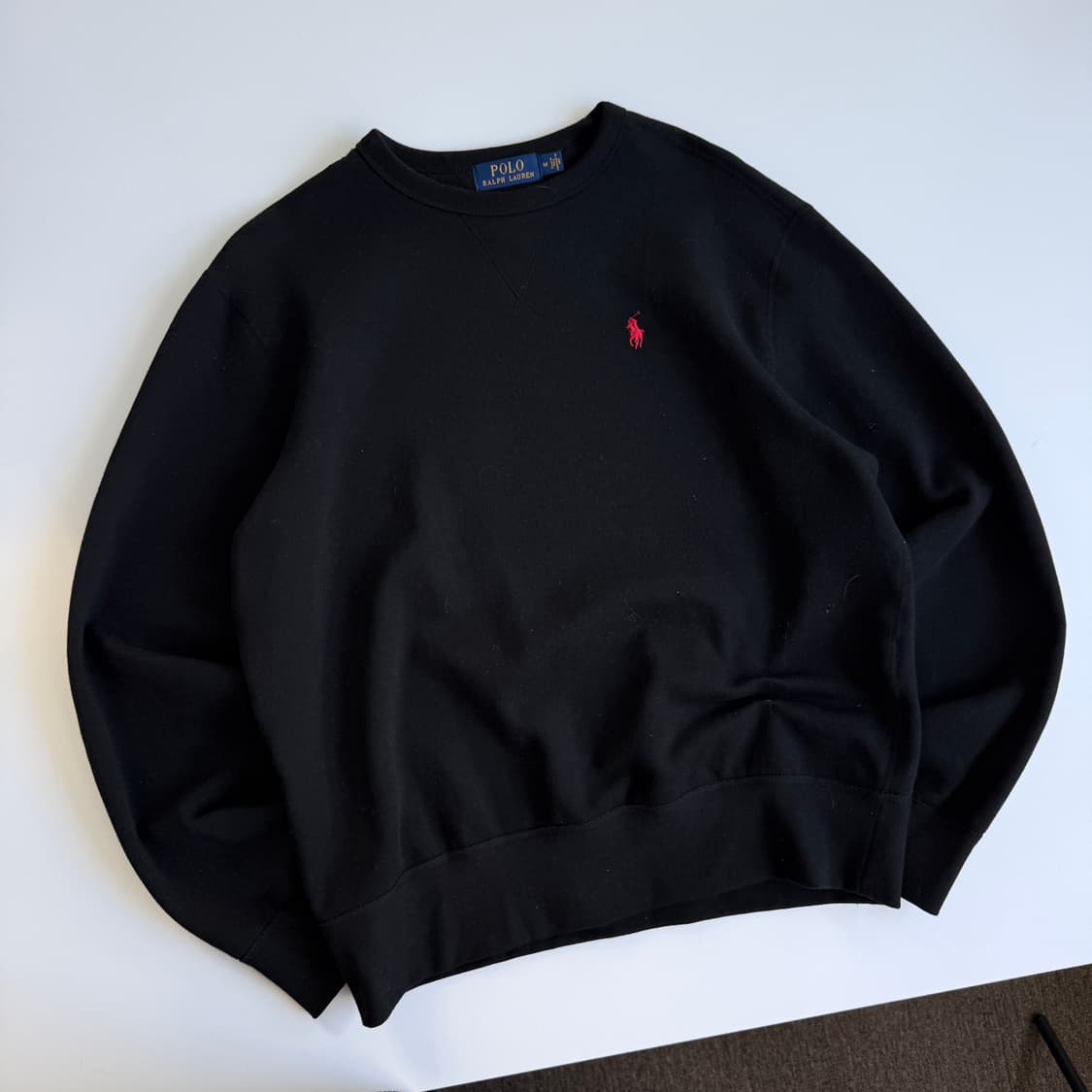 Polo  폴로 랄프로렌 자수 블랙 맨투맨  상품이미지2