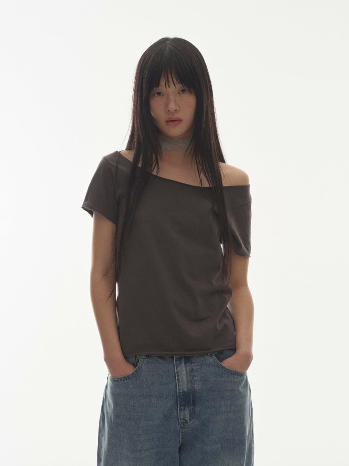  WING T-SHIRT CHARCOAL 상품이미지1