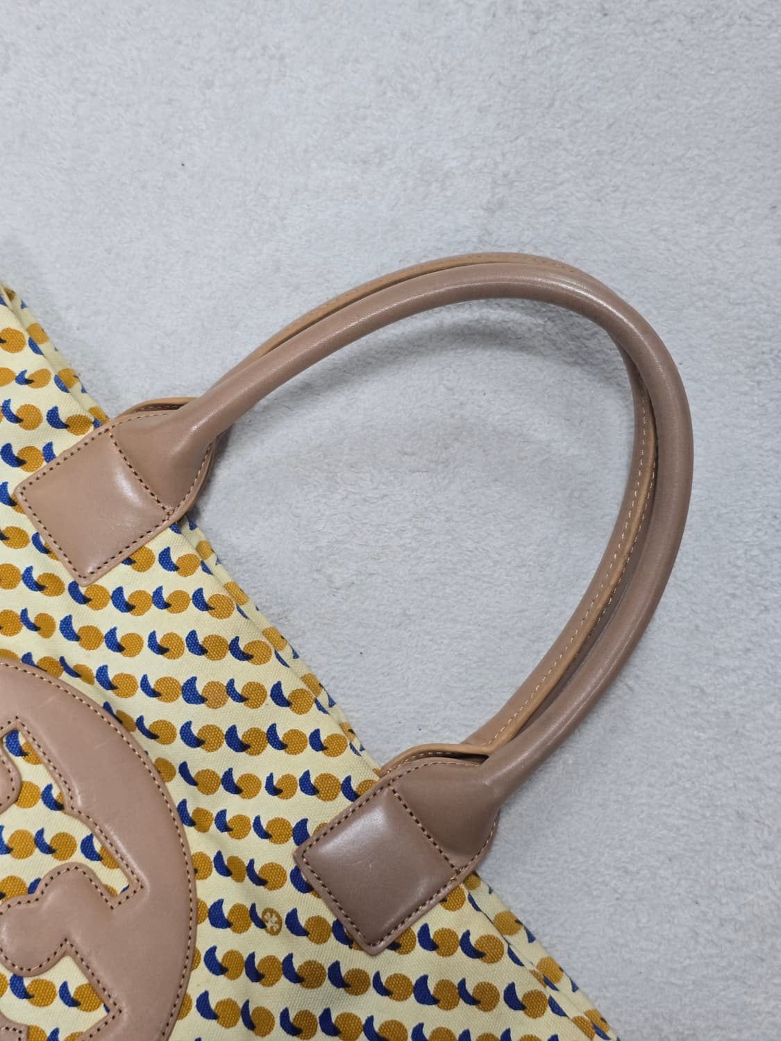 Tory Burch 토리버치 캔버스 토트백 베이지 상품이미지2