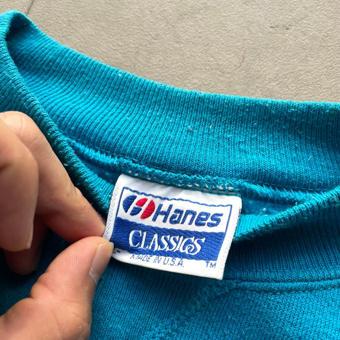 80s USA 50/50 Vintage Hanes 상품이미지5