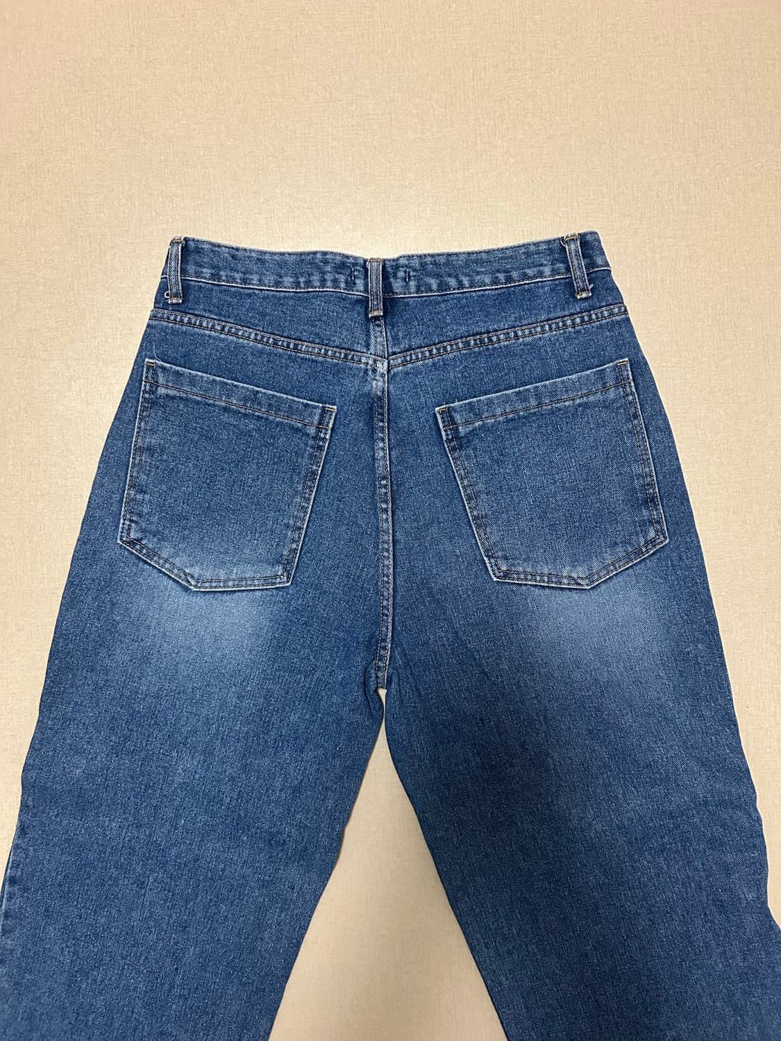 아케 중청 와이드 데님팬츠 상품이미지3