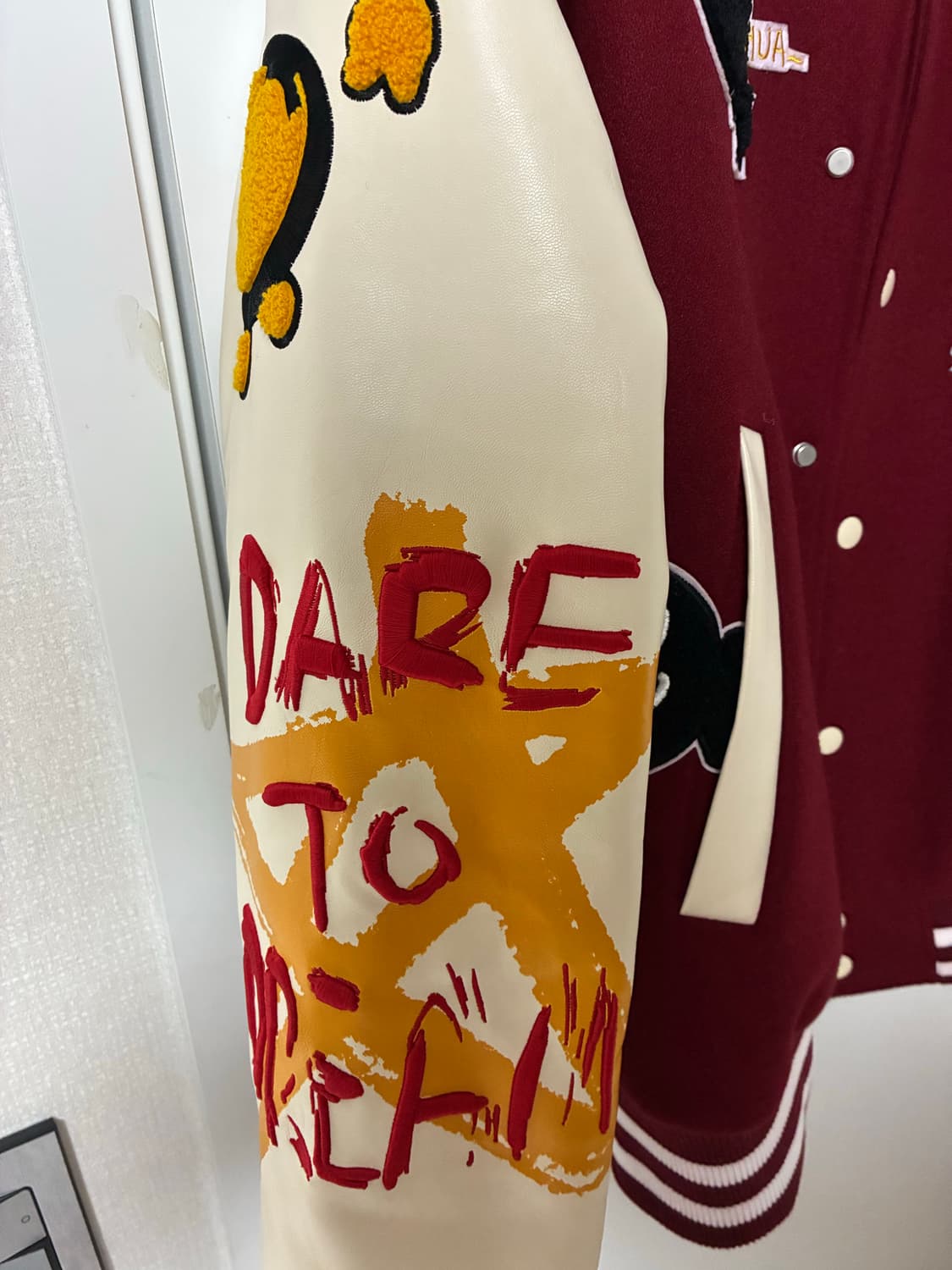 🧥 수아트(XHUA'T) 바시티 자켓 레드 M 판매합니다(남여공용)  상품이미지8