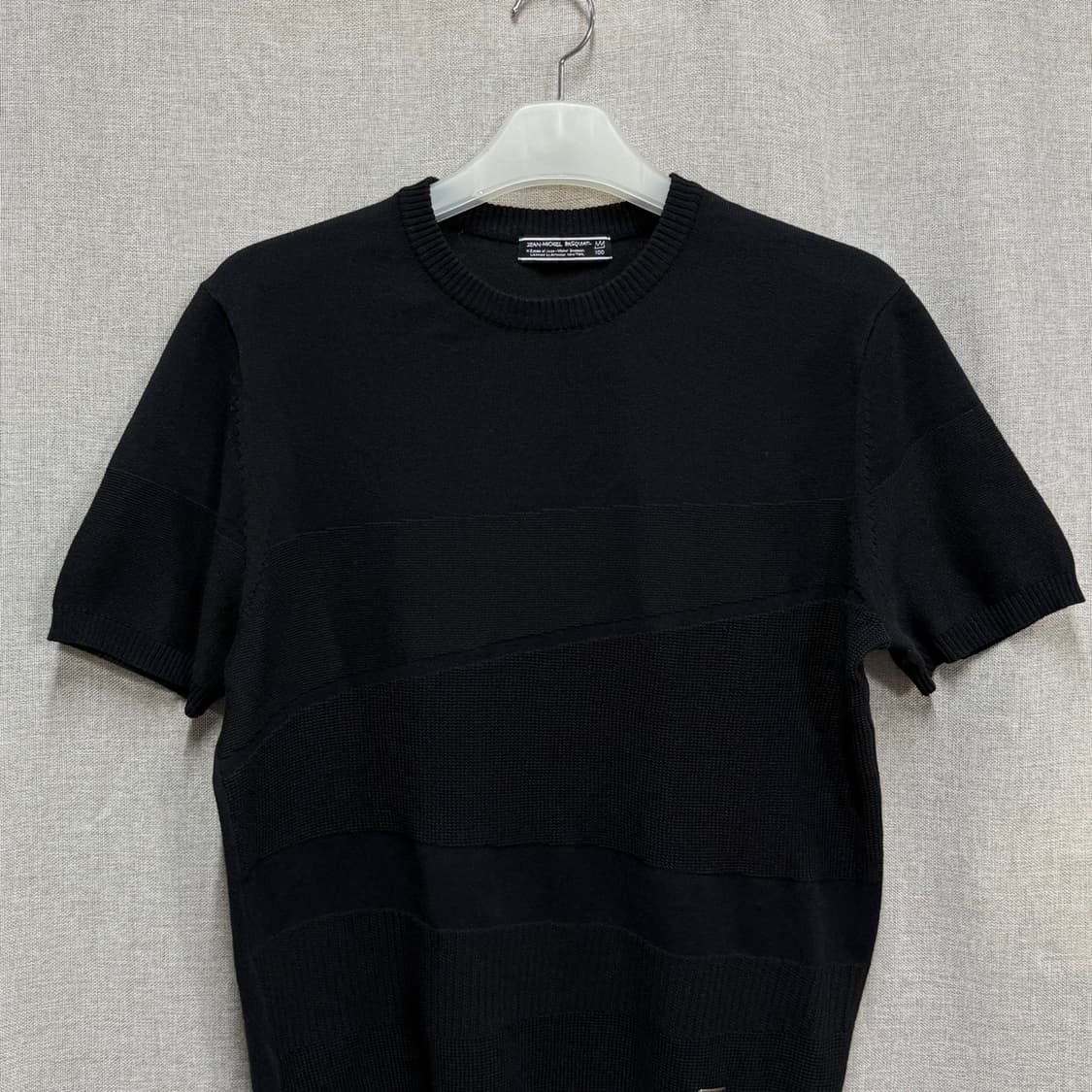 [L] 장 미쉘 바스키아 골프 여름 라운드 반팔 니트 상품이미지3