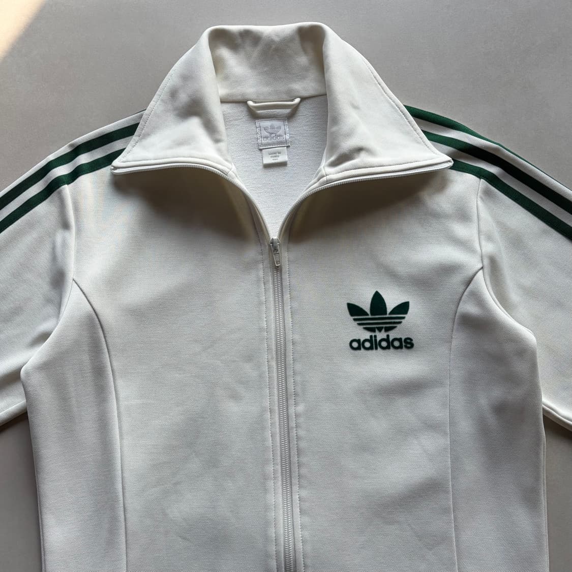 [M]아디다스 유로파 흰초 화이트 그린 트랙탑 져지 상품이미지4