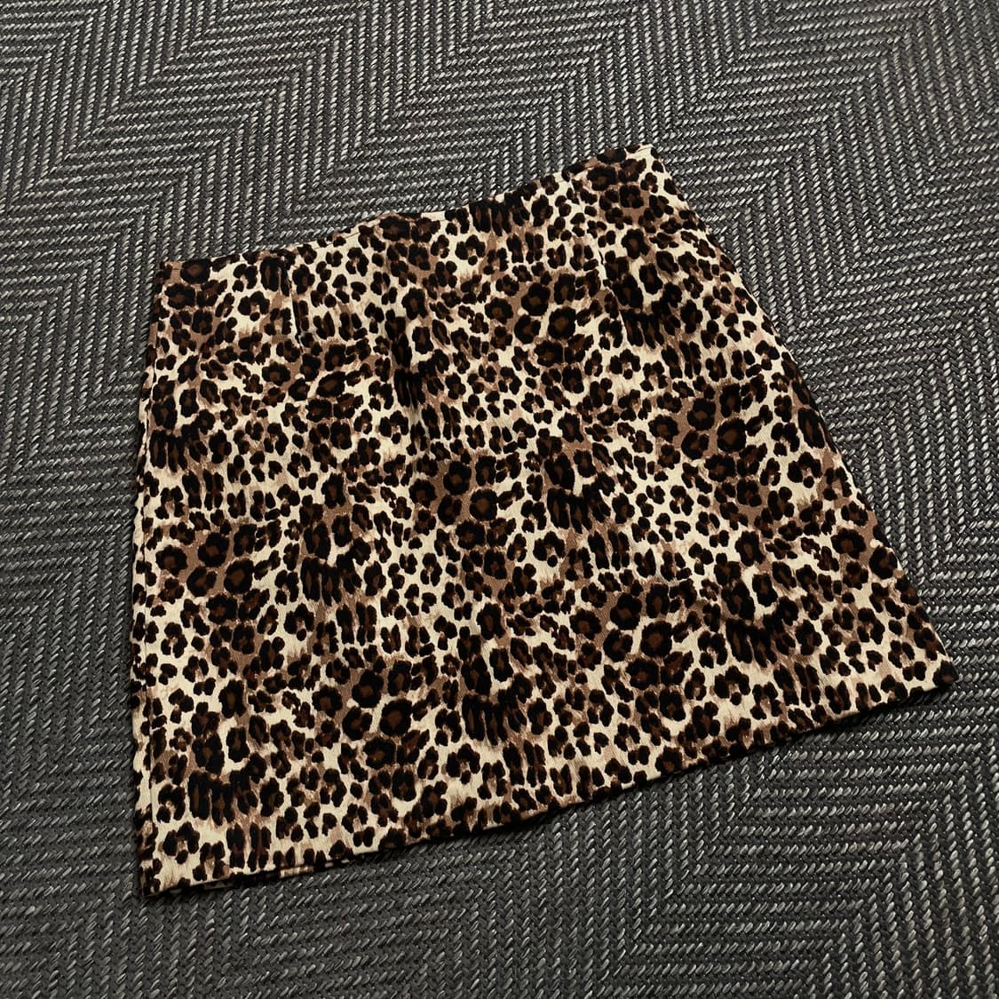 빈티지 y2k 레오파드 미니 스커트 y 4587 상품이미지1