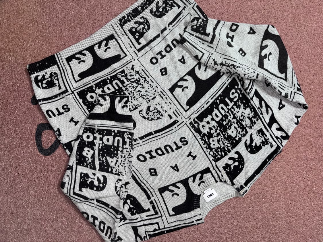 IAB x OBEY 니트 xl 상품이미지1