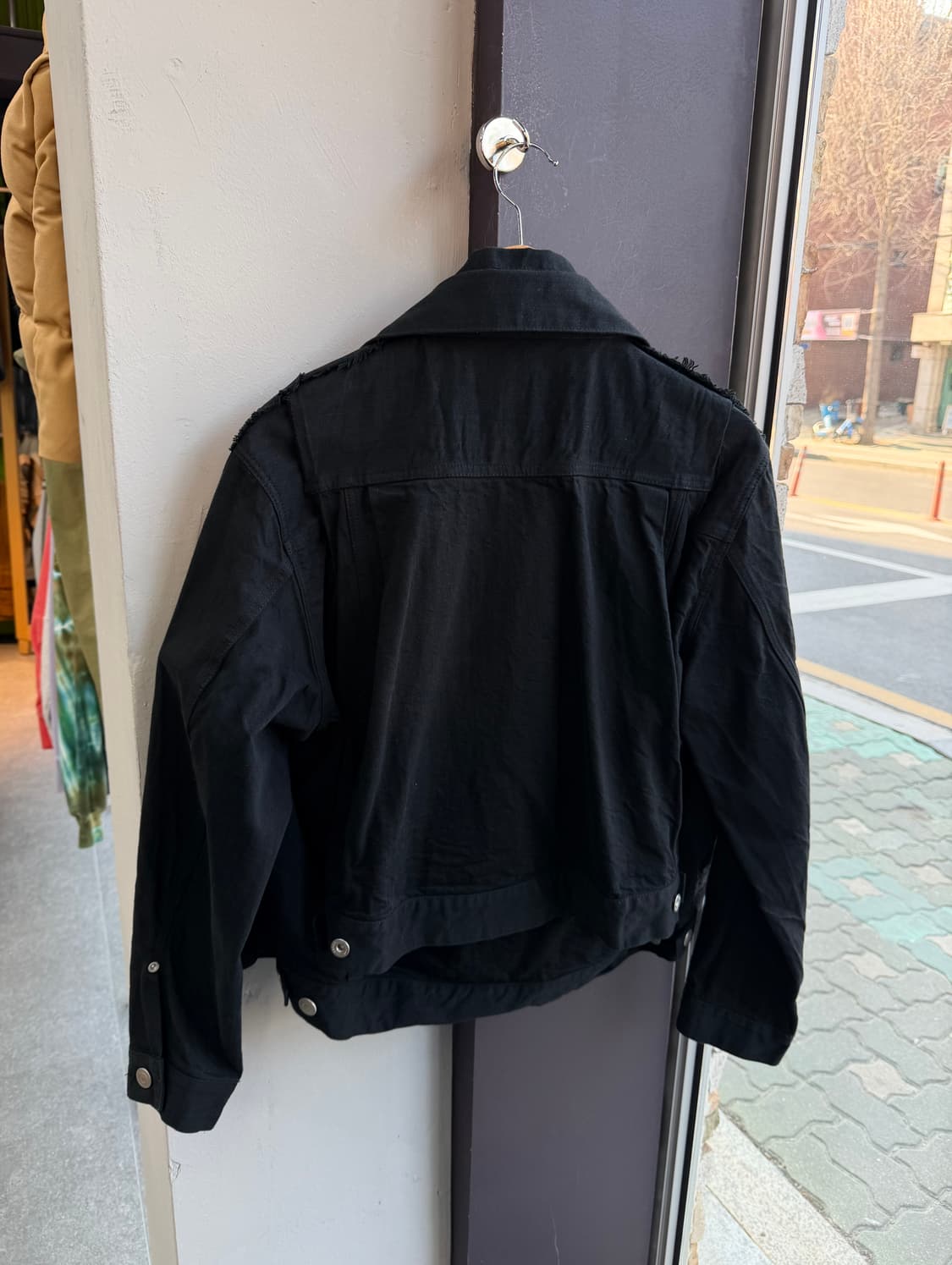 3/ 사카이 20FW 이중 레이어 데미지 데님 자켓 상품이미지7