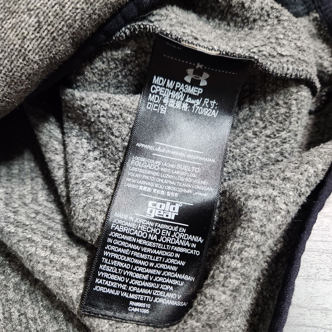 H583 [M] 언더아머 후드 점퍼
 상품이미지5