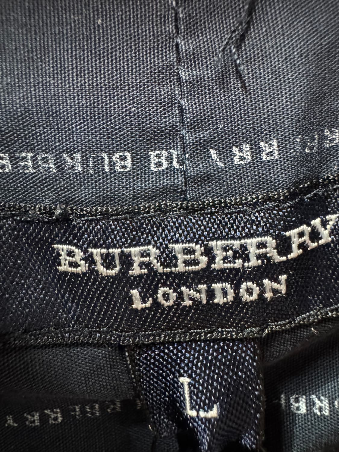 버버리 스트라이프 로고패턴 셔츠 L(L~XL) 상품이미지5