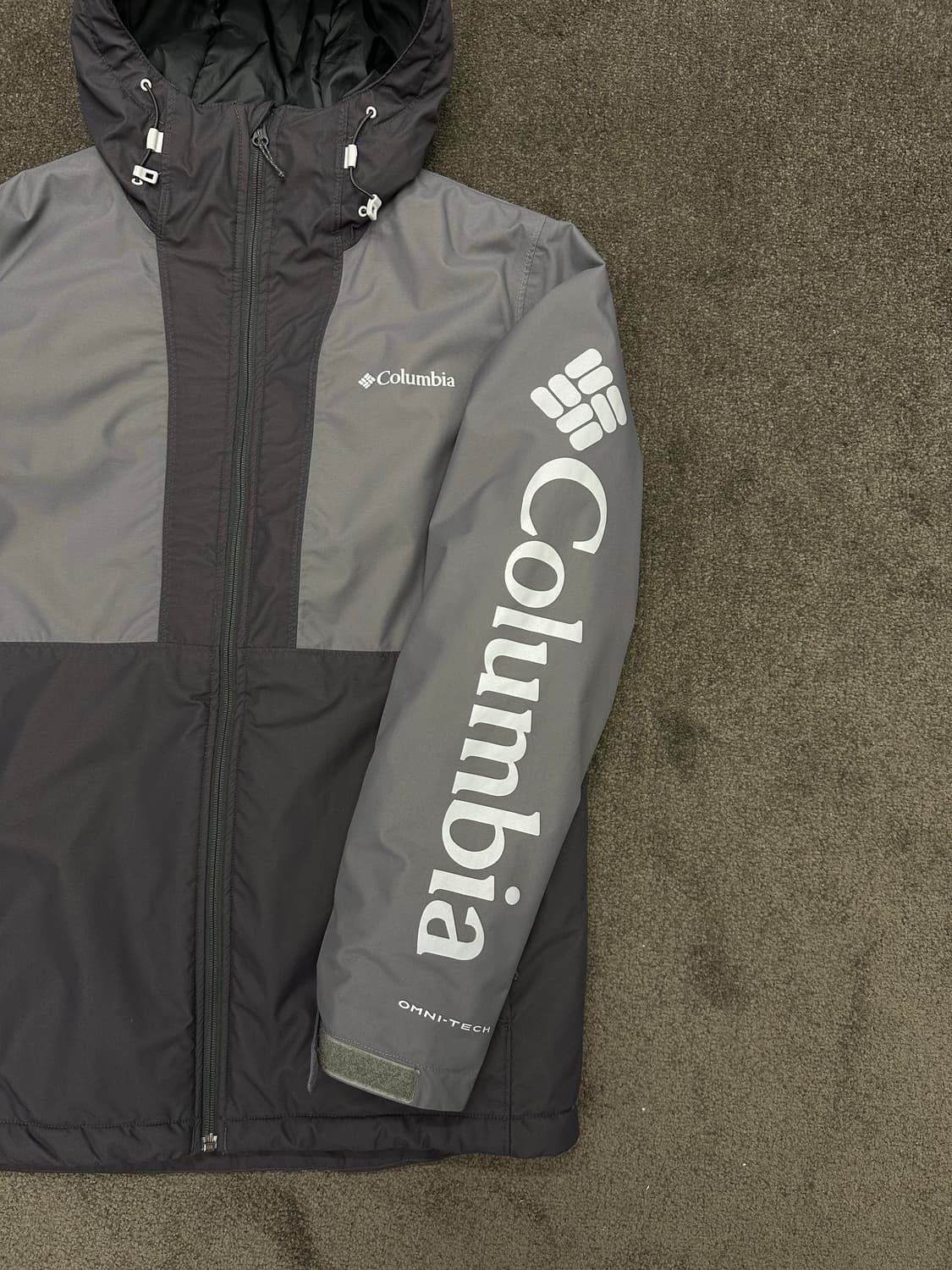 컬럼비아 누빔 패딩바람막이 L  상품이미지2