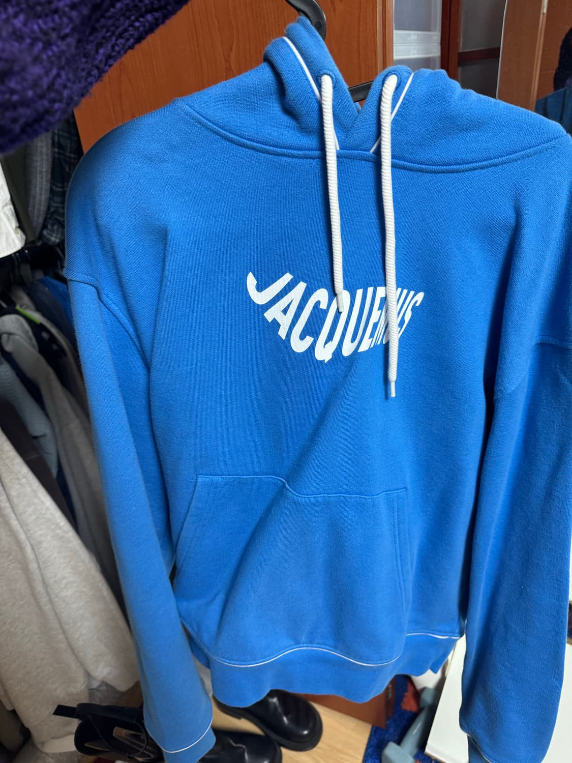 자크뮈스 웨이브 로고 후드티 S 상품이미지1