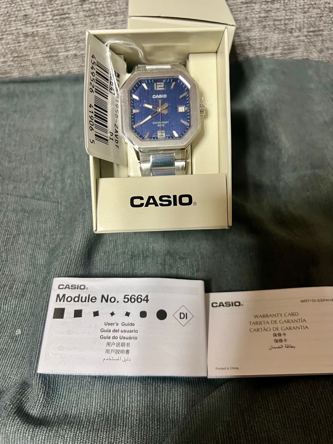 새상품 카시오 파텍필립 맛 MTP-B195D-2AV 상품이미지3