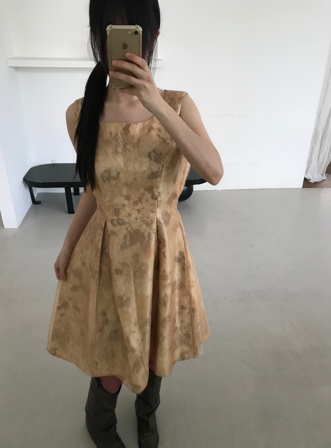 vintage pattern one-piece 상품이미지7