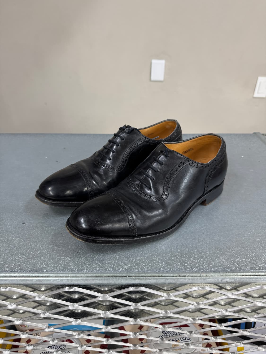 존롭 윙팁 더비 블랙 7.5 상품이미지2