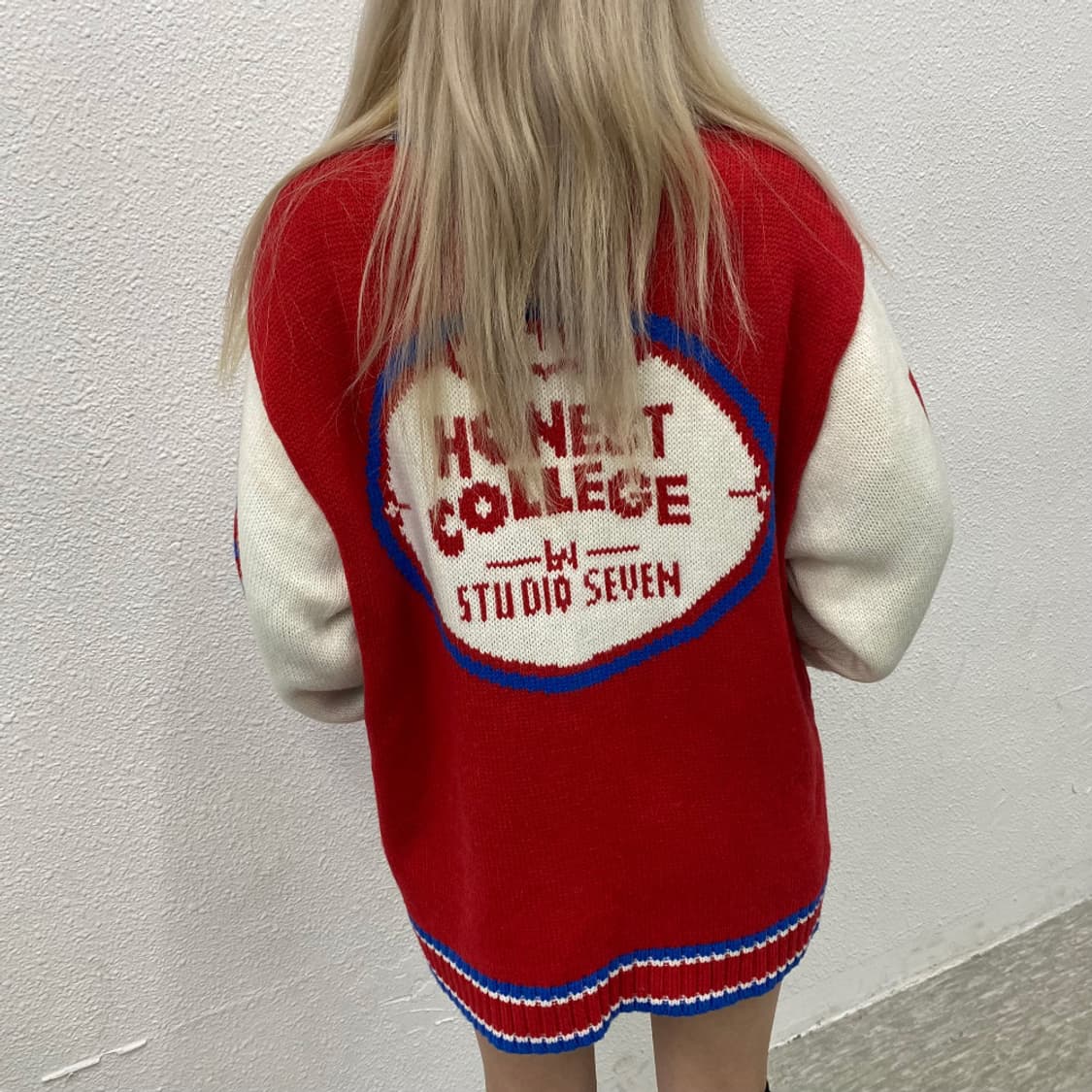 빈티지 재팬 헤비울 니트 집업 상품이미지4