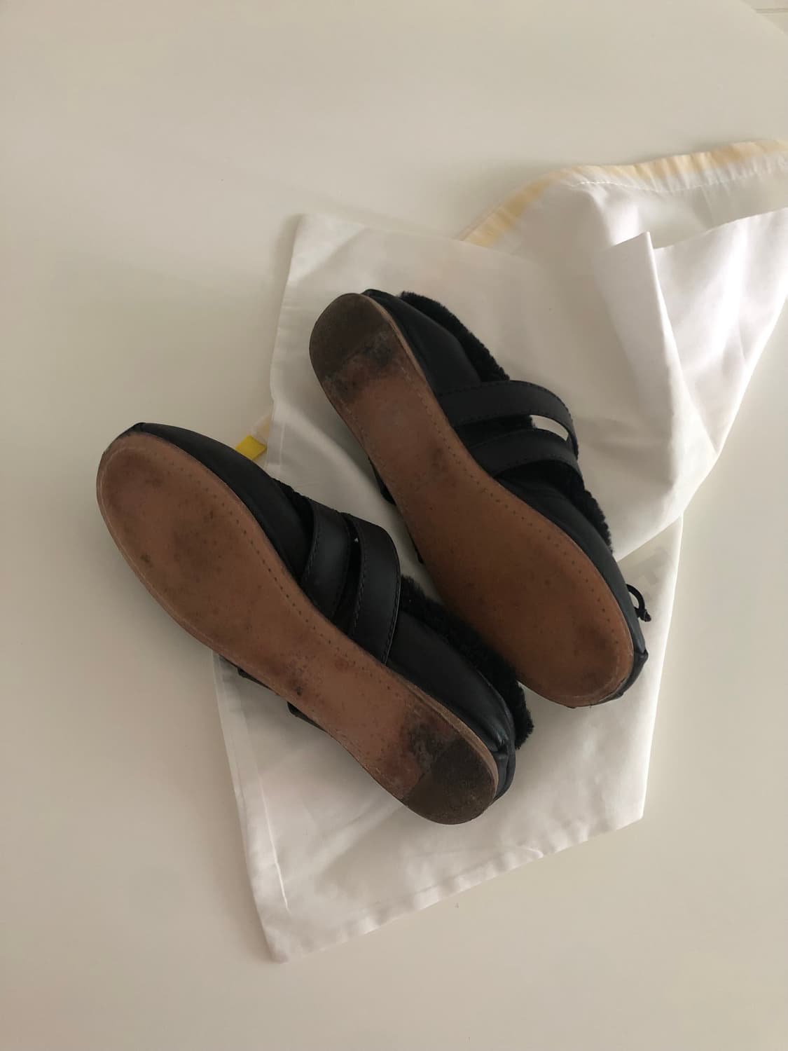 미우미우 발레리나 퍼 플랫슈즈 상품이미지9