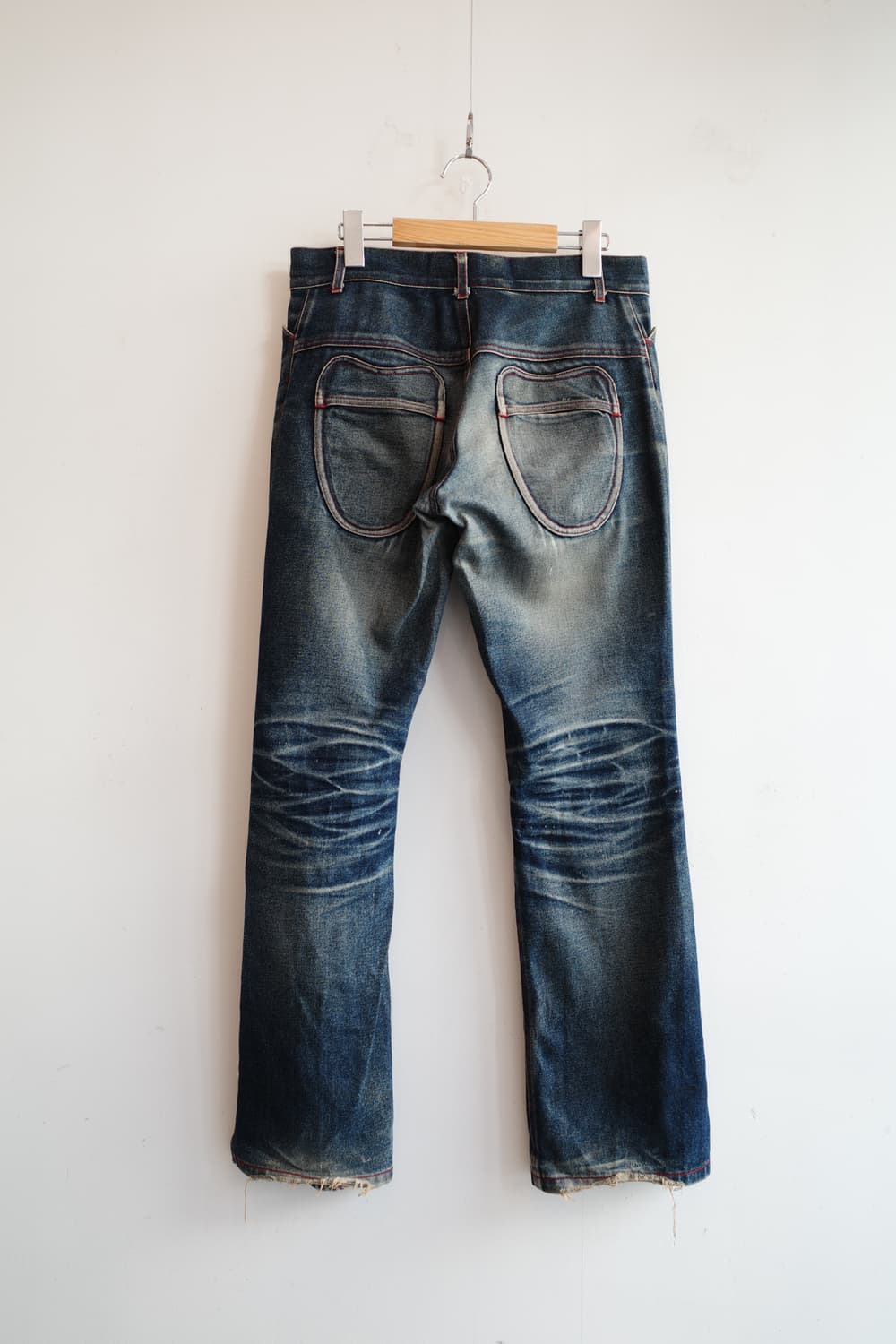 Japan brand 워싱 부츠컷 데님 (30인치) 상품이미지8