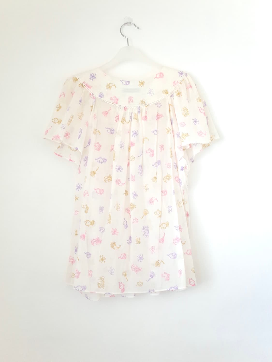 츠모리치사토 패턴 블라우스 상품이미지5