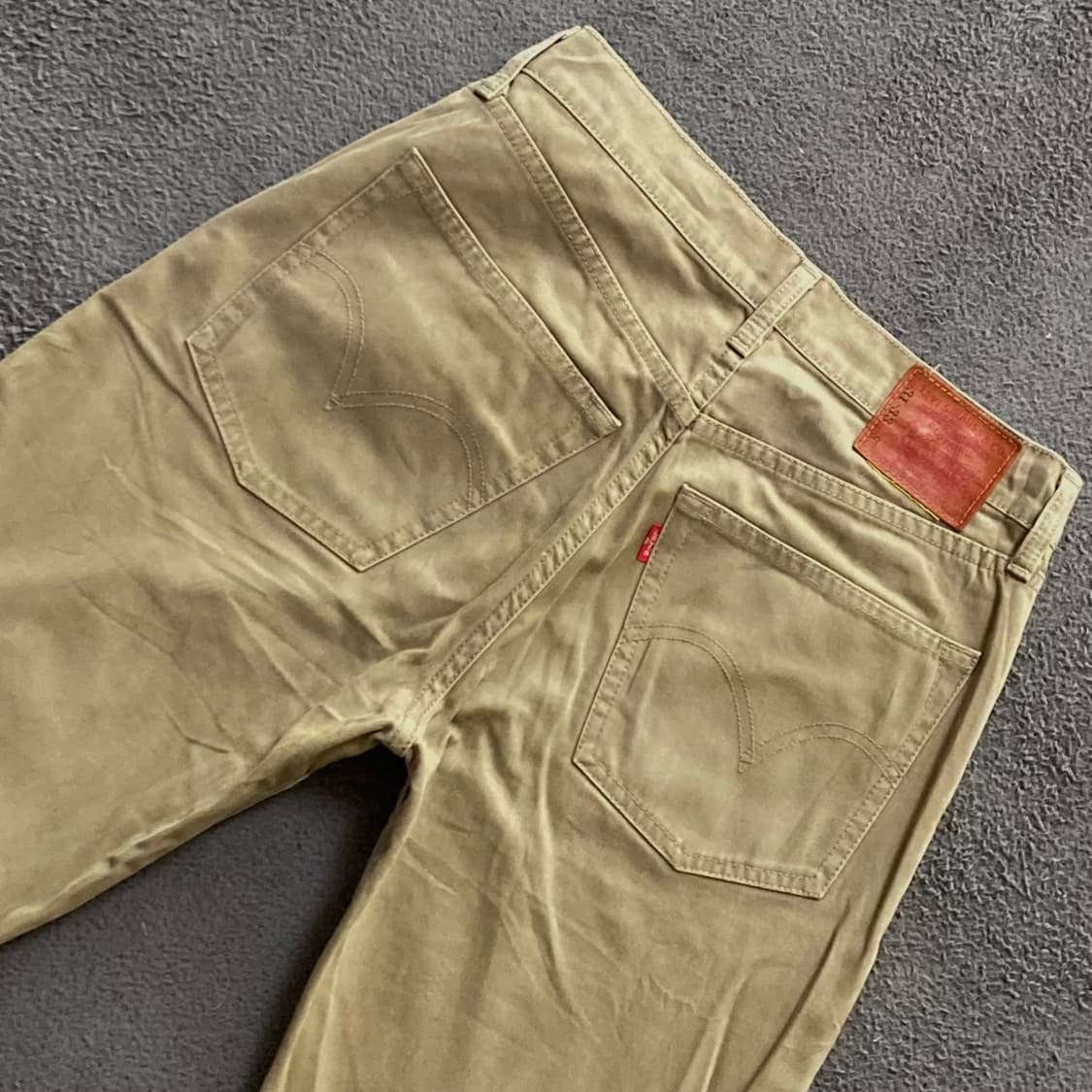 리바이스 502 베이지진 데님팬츠 31 - 33 상품이미지4