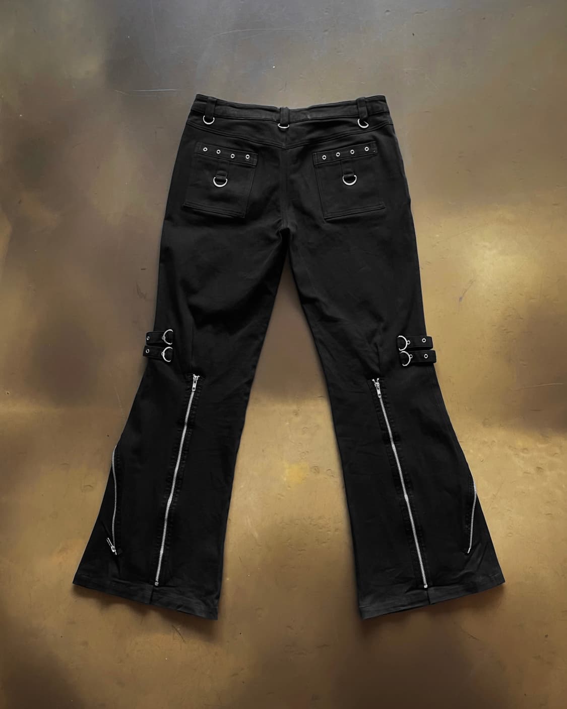 PUNK RAVE Zipper Detail Bondage Pants 상품이미지8