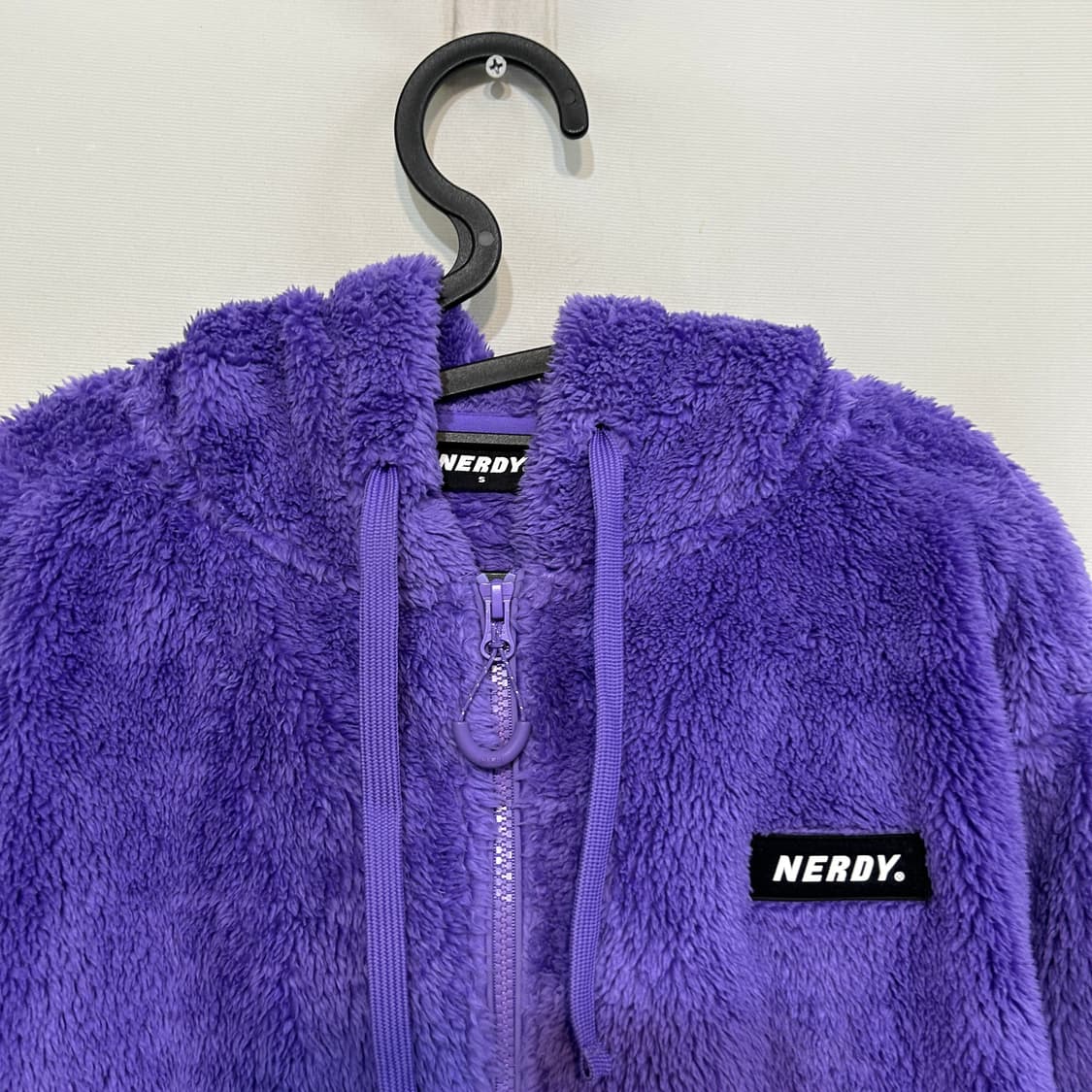 널디 후리스 자켓 후드 집업 S 상품이미지2