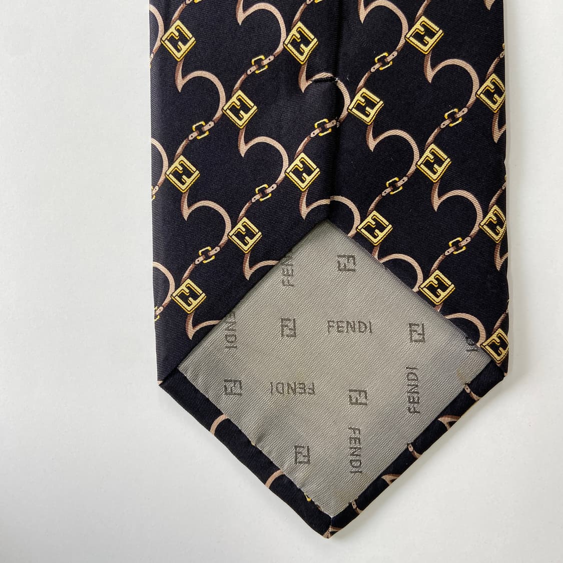 펜디 (FENDI) FF 모노그램 정품 명품 넥타이 상품이미지6