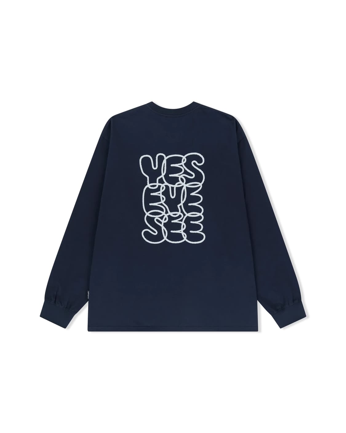 [S] 예스아이씨 롱 슬리브 네이비 상품이미지2