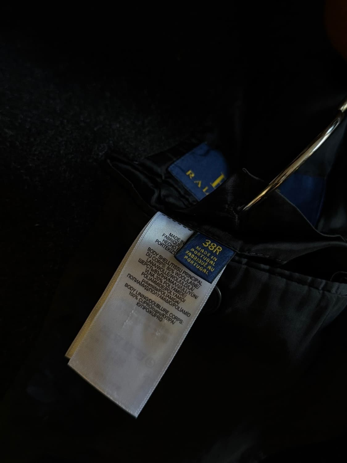 폴로 랄프로렌 체스터필드 코트 슬림100 상품이미지6