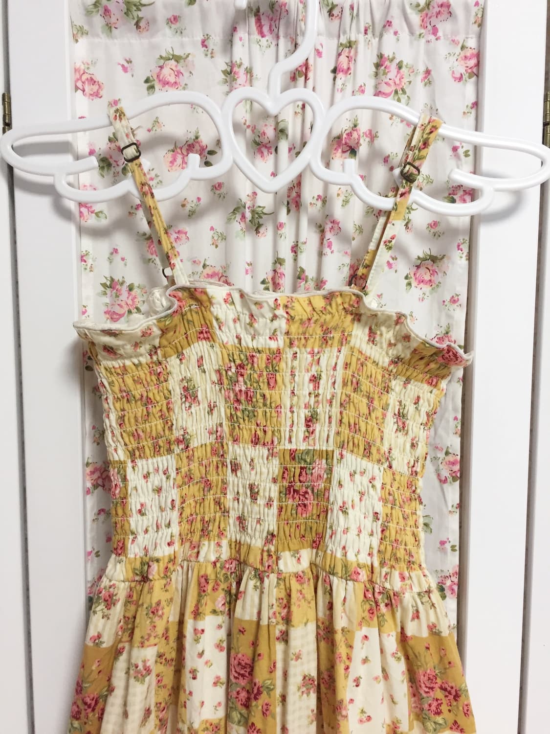 빈티지 모리걸 대장템 레몬오렌치 패치 원피스 상품이미지3